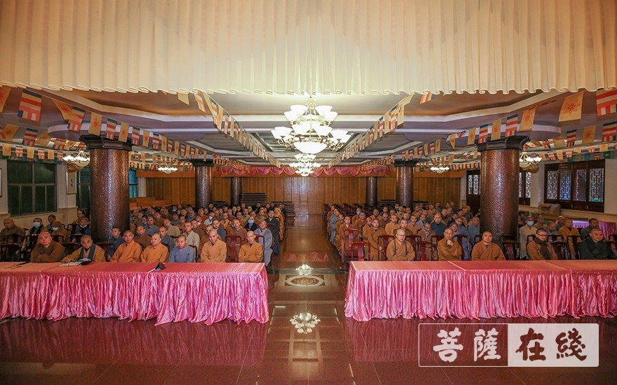 佛教-普陀山佛教协会召开全山执事学习会传达学习党的十九届五中全会精神