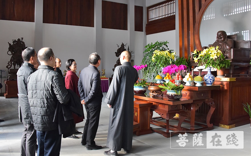 佛教-江苏省民宗委主任陈正邦一行赴浙江佛学院调研