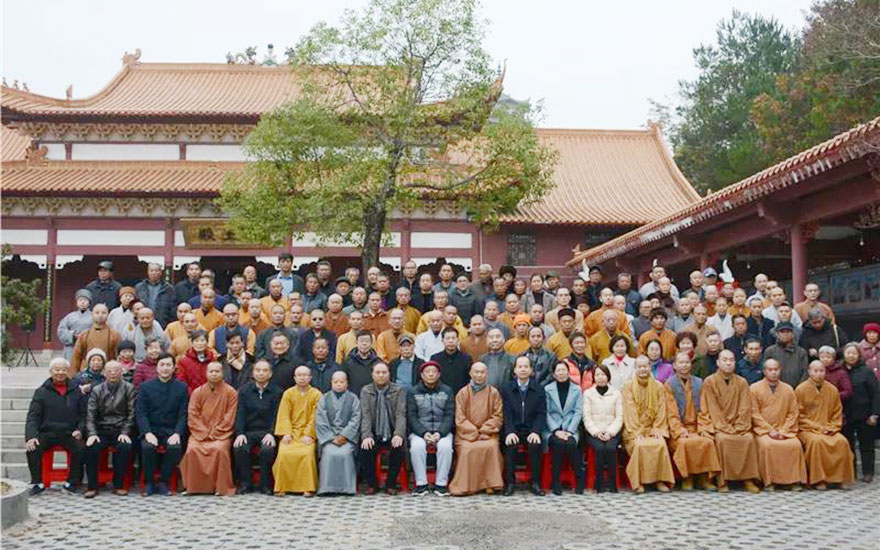 佛教-赣州市宁都县佛教协会召开2020年佛教工作年终总结会