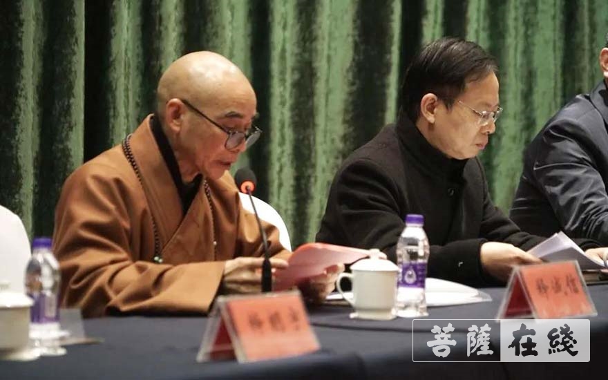 佛教-宁波市江北区佛教协会第四次代表大会闭幕 清修法师连任会长