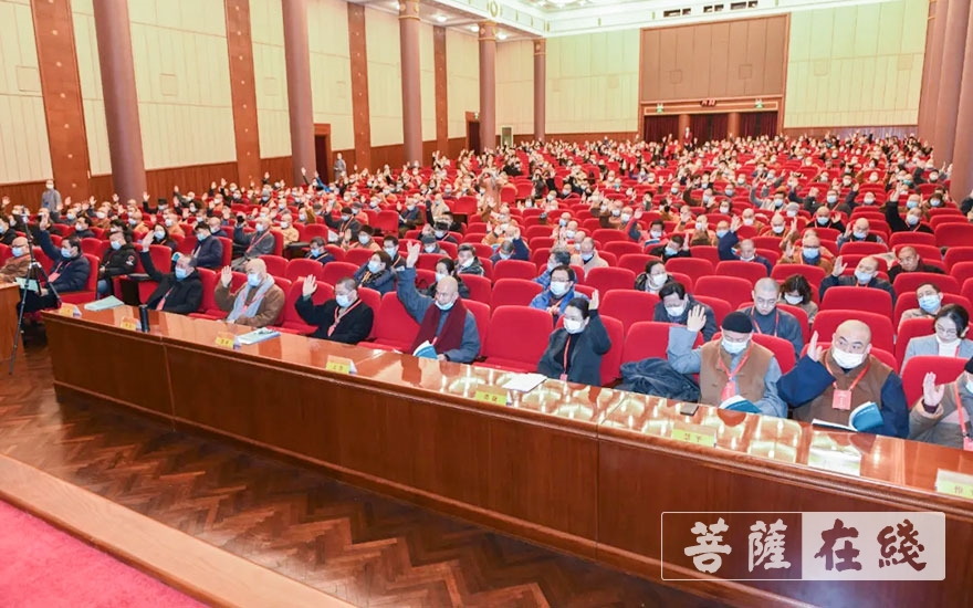 佛教-上海市佛教协会召开第十二次代表会议，慧明法师当选会长