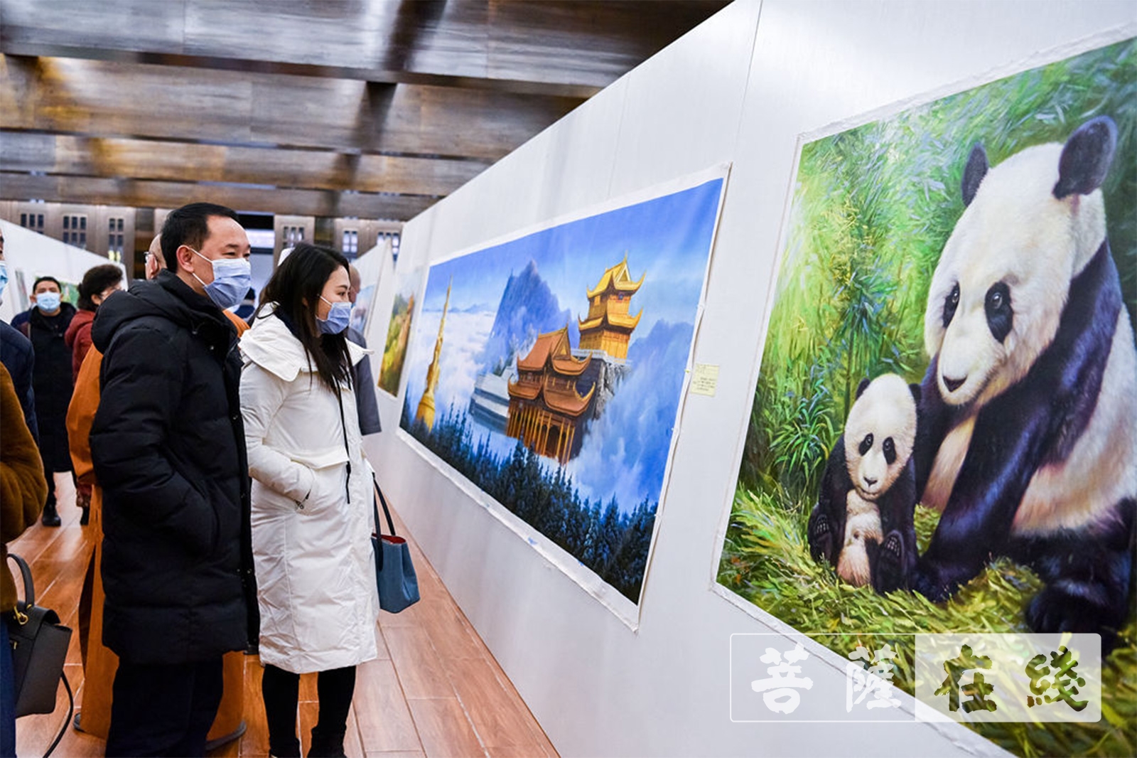 佛教-峨眉山佛教协会迎新春书画艺术展之朝鲜油画展 佛教-峨眉山佛教协会迎新春书画艺术展之朝鲜油画展