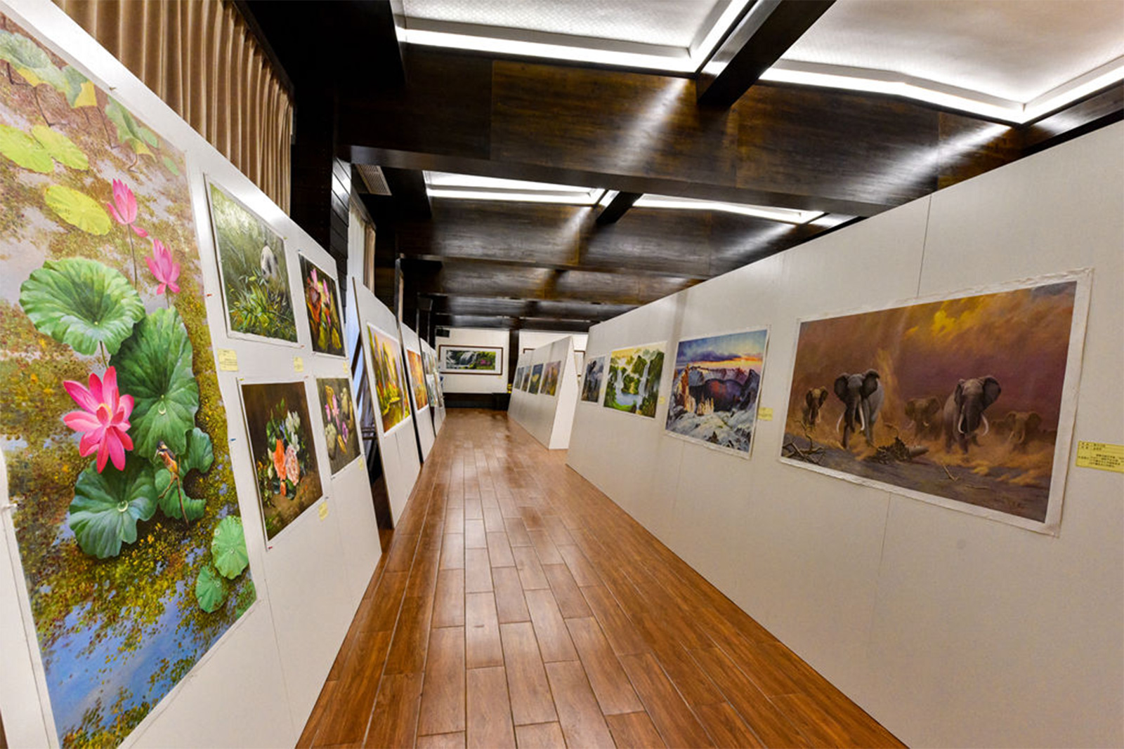 佛教-峨眉山佛教协会迎新春书画艺术展之朝鲜油画展 佛教-峨眉山佛教协会迎新春书画艺术展之朝鲜油画展