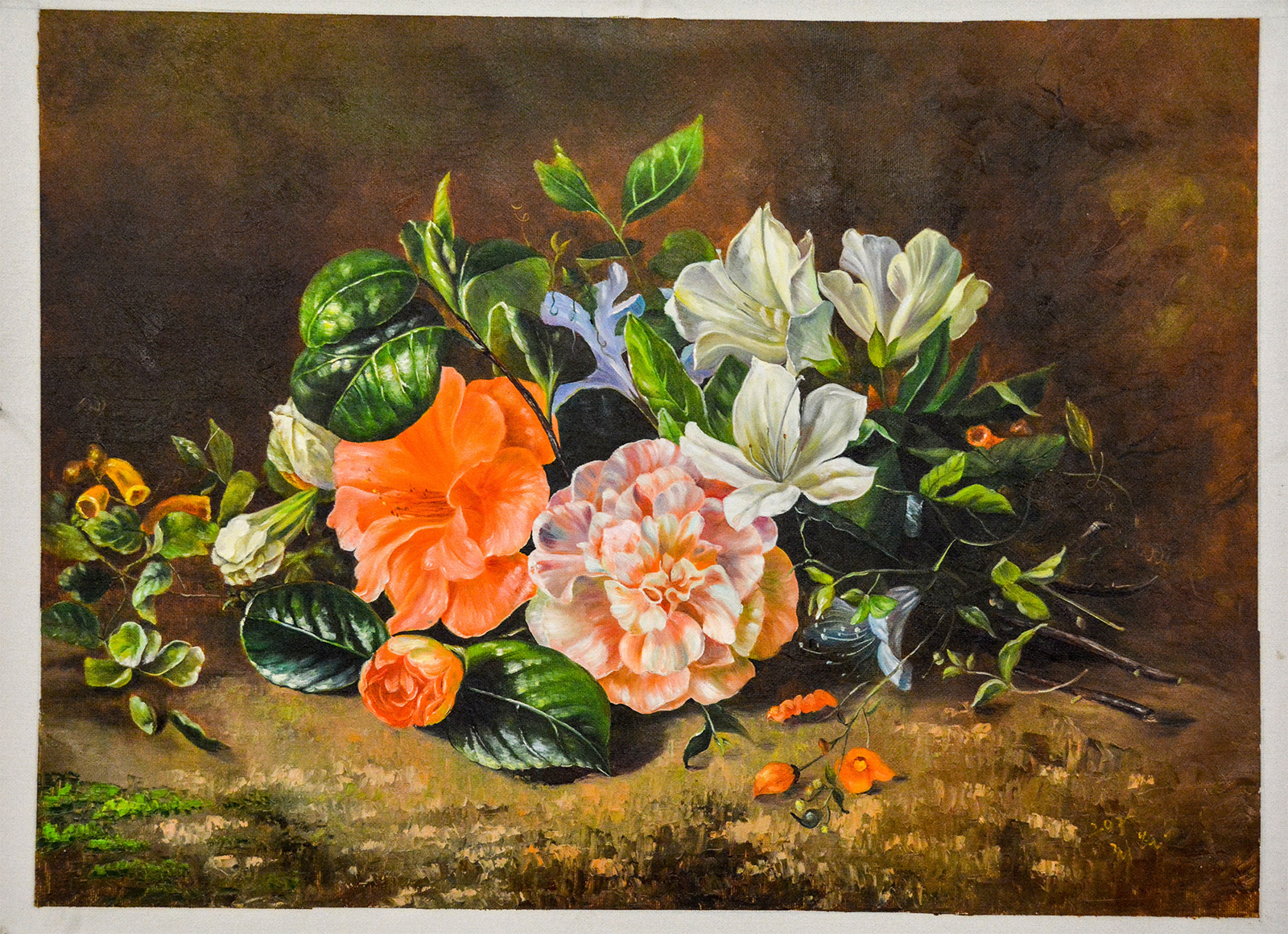 佛教-峨眉山佛教协会迎新春书画艺术展之朝鲜油画展 佛教-峨眉山佛教协会迎新春书画艺术展之朝鲜油画展