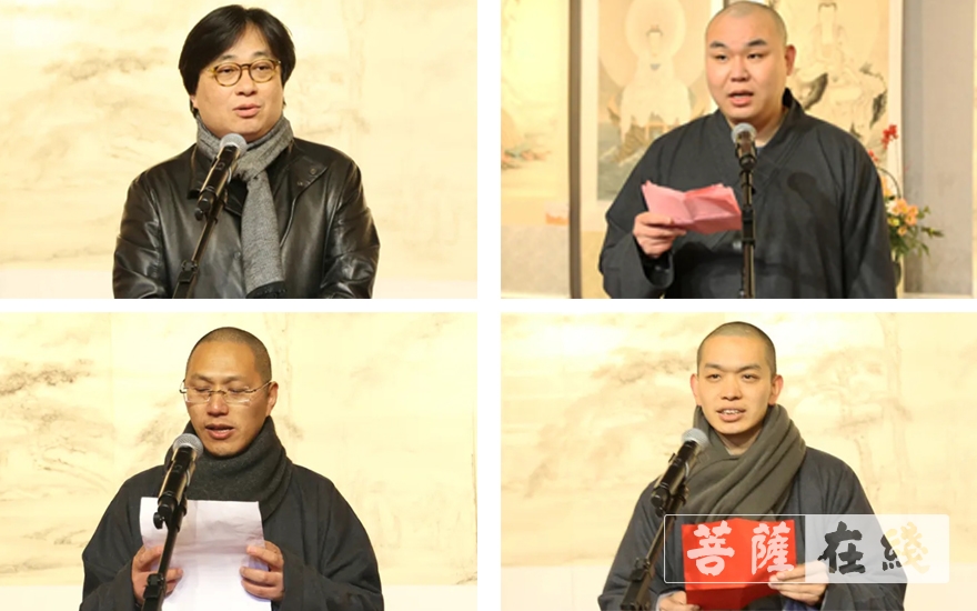 佛教-云卷云舒——杭州佛学院艺术院2017级毕业作品展在灵隐寺开幕