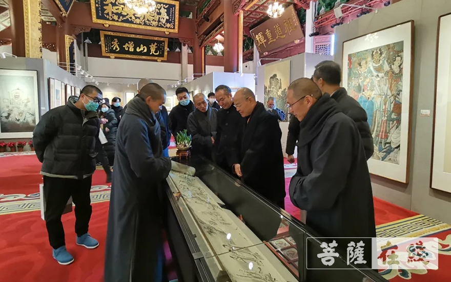 佛教-云卷云舒——杭州佛学院艺术院2017级毕业作品展在灵隐寺开幕