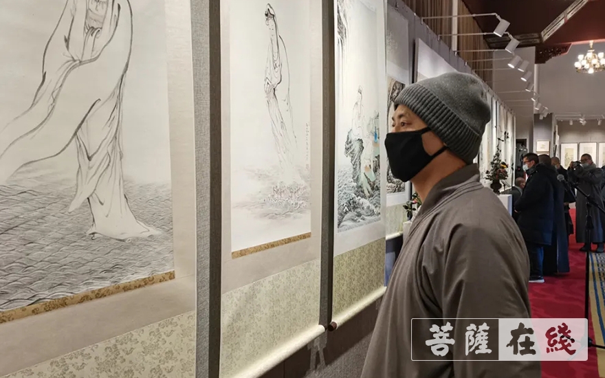 佛教-云卷云舒——杭州佛学院艺术院2017级毕业作品展在灵隐寺开幕