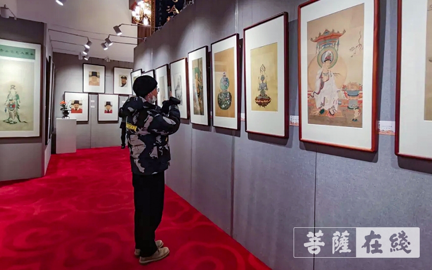佛教-云卷云舒——杭州佛学院艺术院2017级毕业作品展在灵隐寺开幕