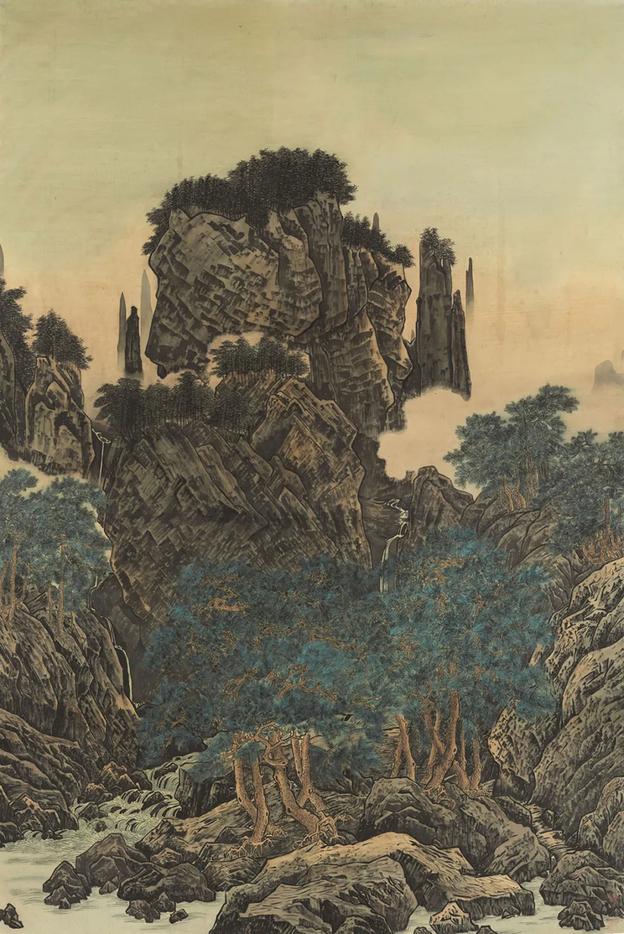佛教-云卷云舒——杭州佛学院艺术院2017级毕业作品展在灵隐寺开幕