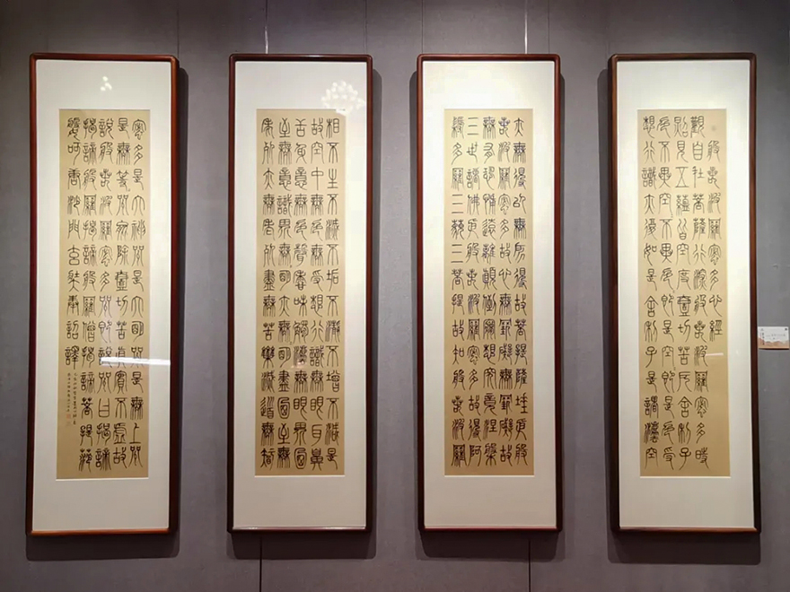 佛教-云卷云舒——杭州佛学院艺术院2017级毕业作品展在灵隐寺开幕