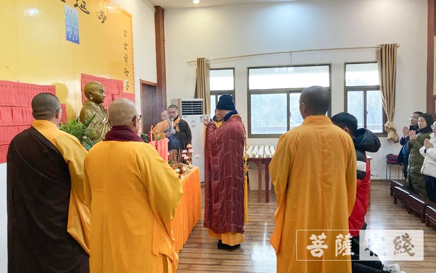 佛教-南京惠济讲寺举行第三届法华法会 祈愿祖国山河无恙