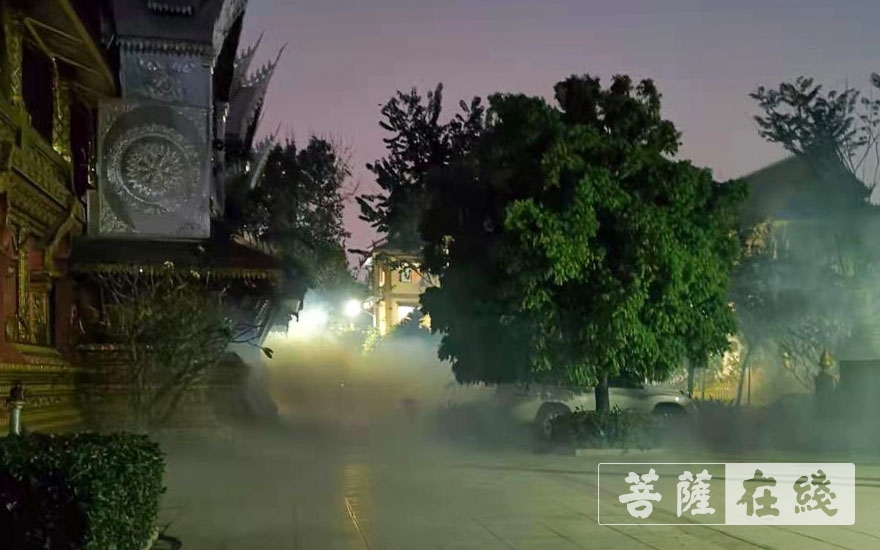 疫情-西双版纳总佛寺扎实做好2021年元旦期间疫情防疫工作