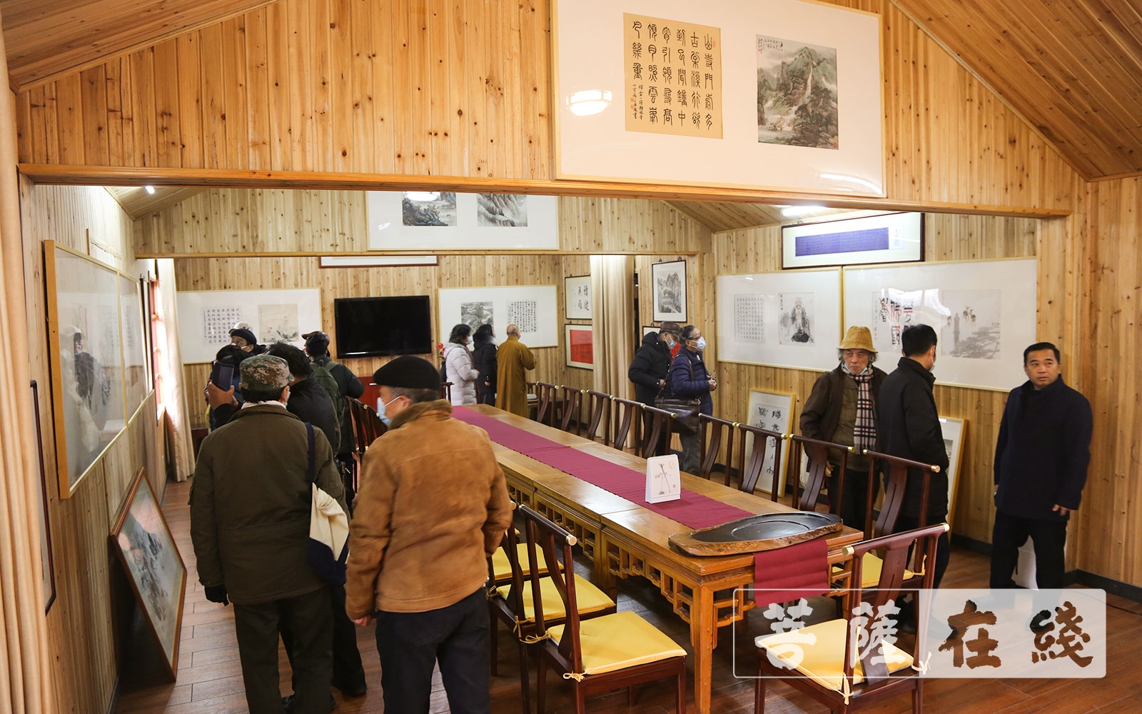 艺术-继往开来 共谋发展 上海崇恩书画院召开年会