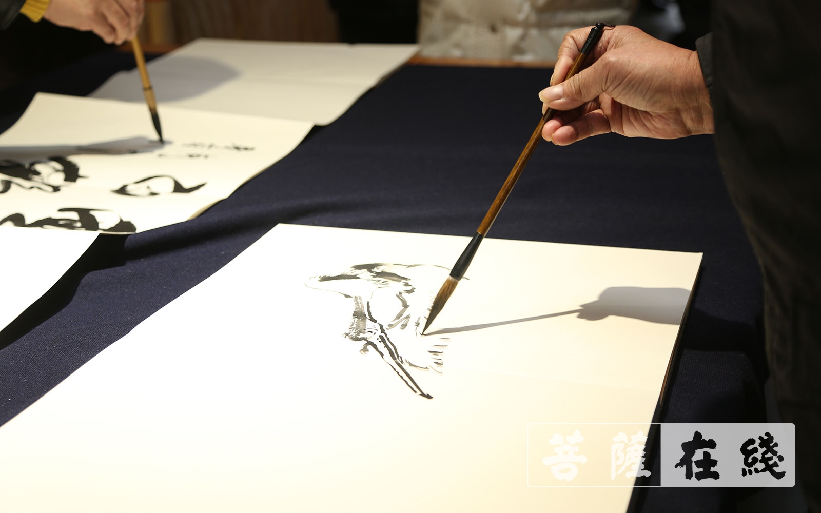 艺术-继往开来 共谋发展 上海崇恩书画院召开年会