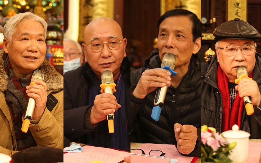 艺术-继往开来 共谋发展 上海崇恩书画院召开年会