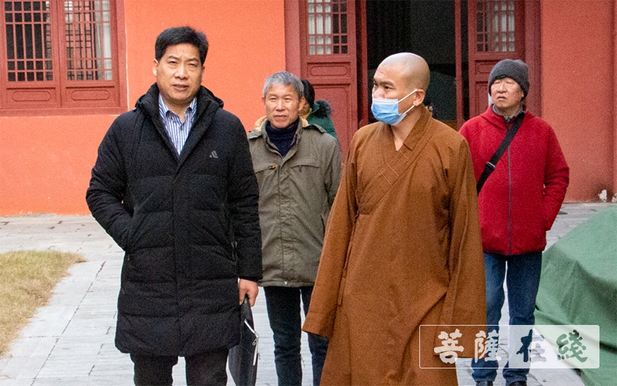 佛教-淮安市民宗局副局长王育专赴淮安市佛教协会调研