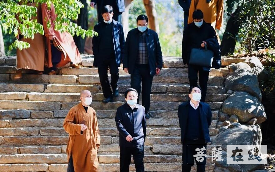 少林寺-福建省民宗厅调研组一行前往泉州少林寺调研慰问