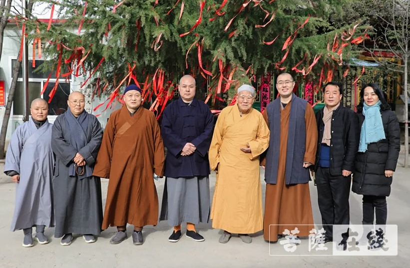 佛教-紧盯疫情防控 年前走访慰问 陕西省佛协慰问佛教老前辈