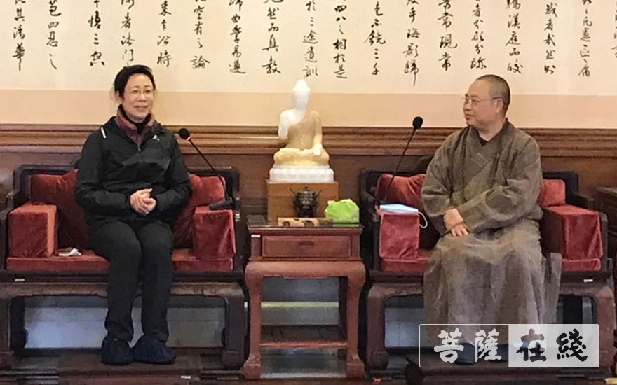 佛教-广州市人大常委在大佛寺举行佛教界新春团拜会