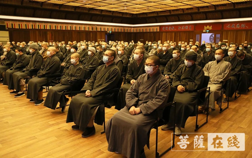 传染病-杭州佛学院举行“就地过年”动员大会