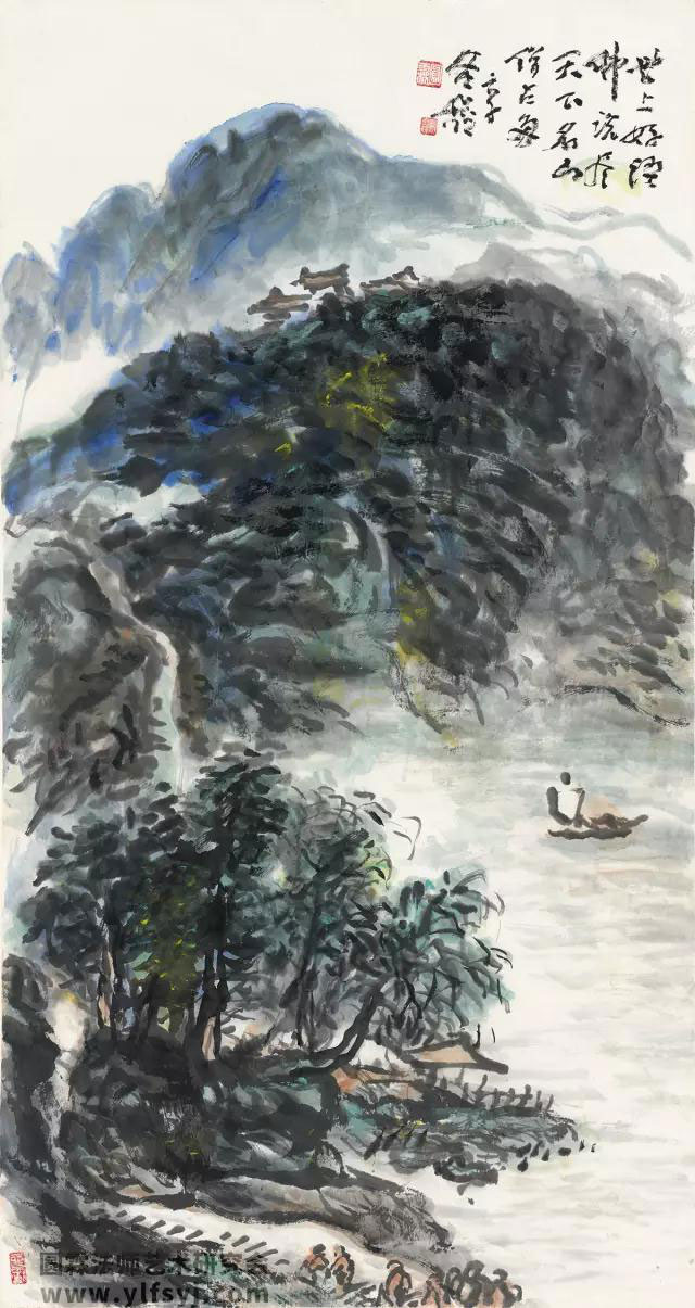 书画-圆霖大师精品展在张家界展出 104岁本乐长老为画展题字