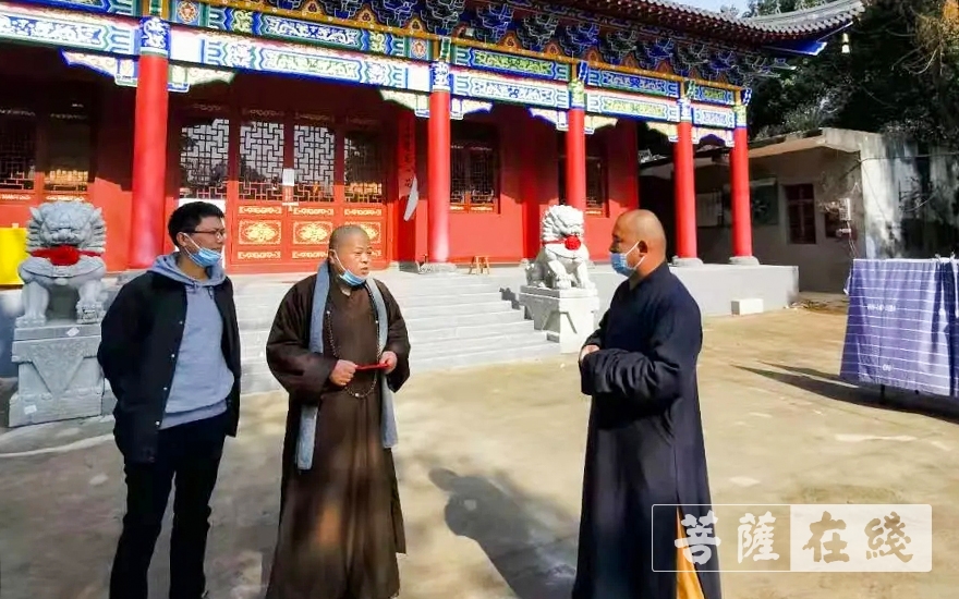 佛教-安义县佛教协会开展走访慰问和疫情防控、消防安全检查活动