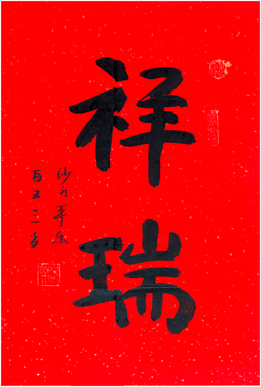 佛教-《福寿同春——109岁乘清大师、104岁本乐大师禅墨联展》顺利开幕