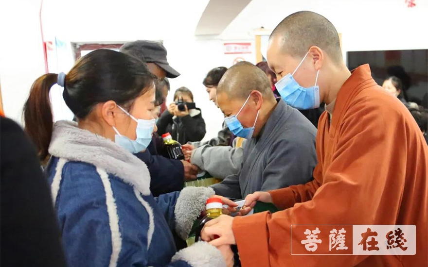 佛教-贵阳西普陀寺及觉园禅院2020年冬季慈善慰问活动圆满