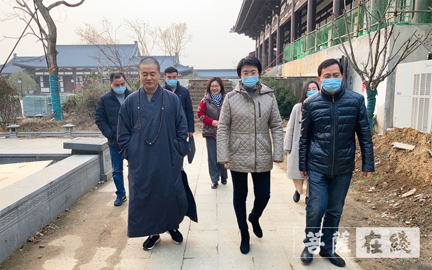 佛教-南京市浦口区委常委、统战部部长王慧赴浦口区佛教协会走访调研