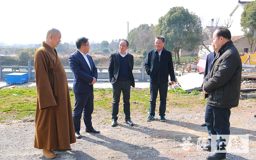 佛教-常州市金坛区委常委、统战部部长刘明江一行赴弥陀寺慰问调研