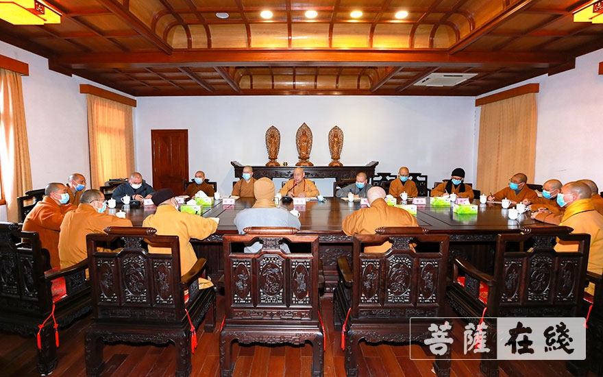 佛教-普陀山佛教协会召开全山寺院（单位）负责人安全工作会议