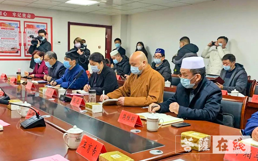 时政-淮安市开展民族宗教界迎新春座谈会
