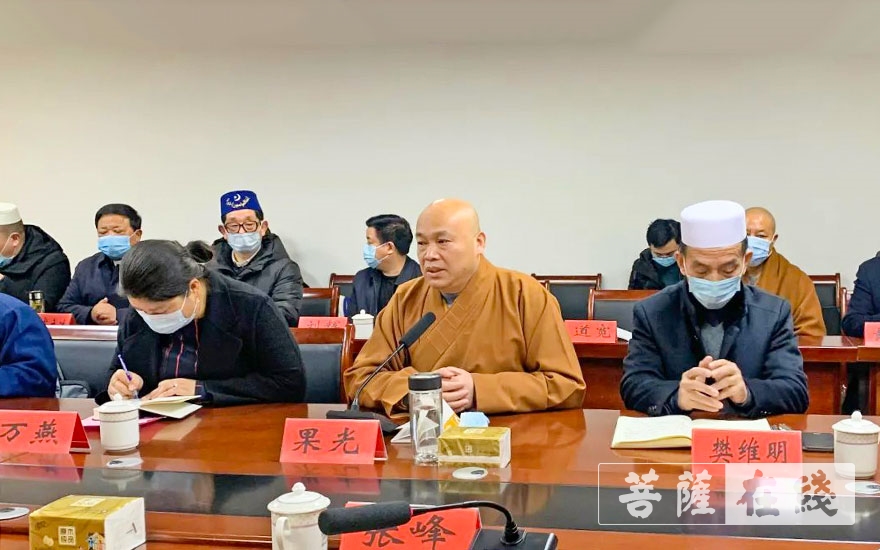时政-淮安市开展民族宗教界迎新春座谈会