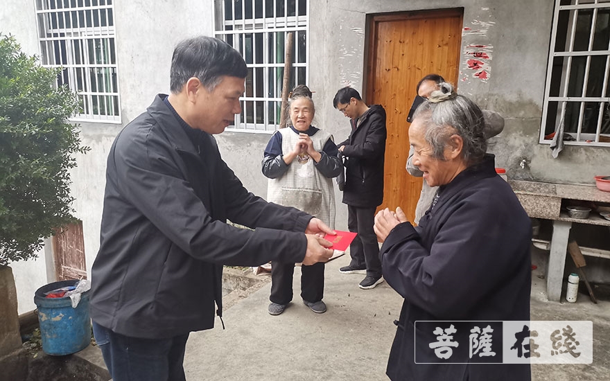 宁德-福州开元志业文教慈善基金会配合有关部门慰问宁德地区困难宗教界人士