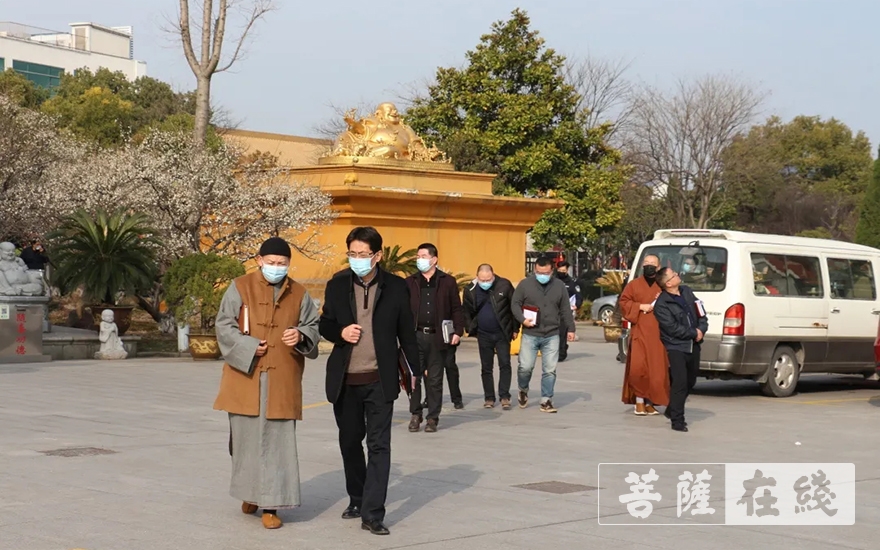 春节-上海七宝教寺召开辛丑年春节防疫安全工作协调会