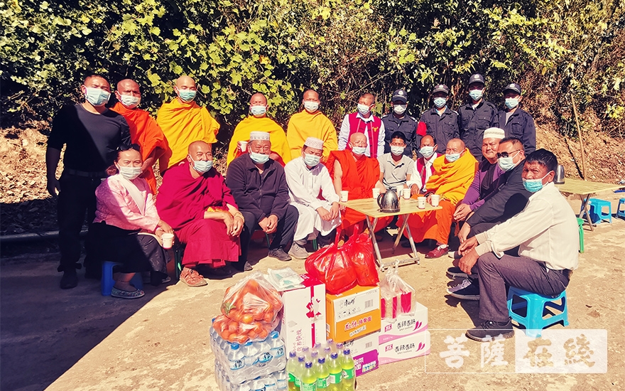 佛教-云南沧源自治县宗教界开展2021年度春节慰问活动