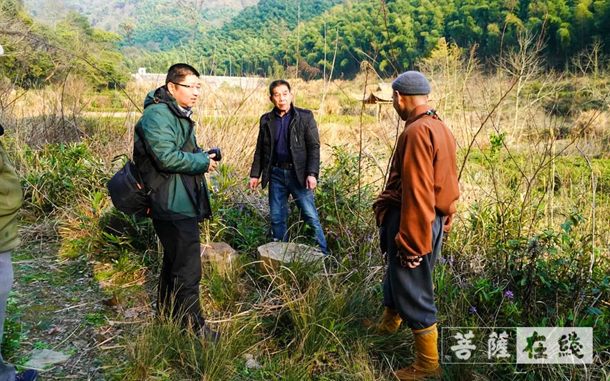 宁波-宁波天童禅寺古天童茶园新发现六节祖师塔石构件