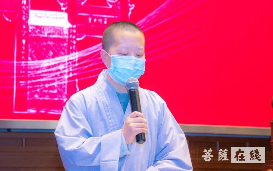 江苏佛学院寒山学院、清凉学院举行2021春季开学典礼