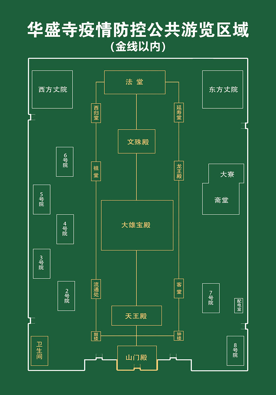 入寺须知模板图片