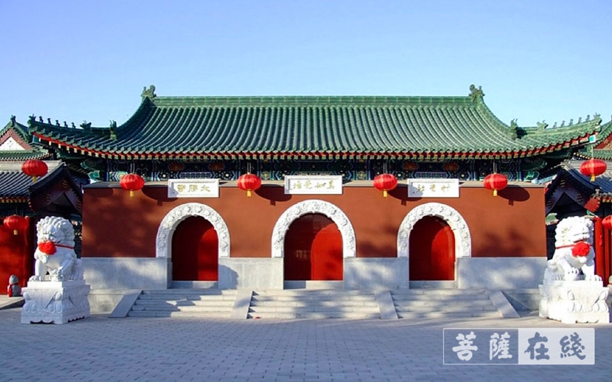 大悲禅院-天津大悲禅院3月18日恢复对外开放 信众有序入寺参礼