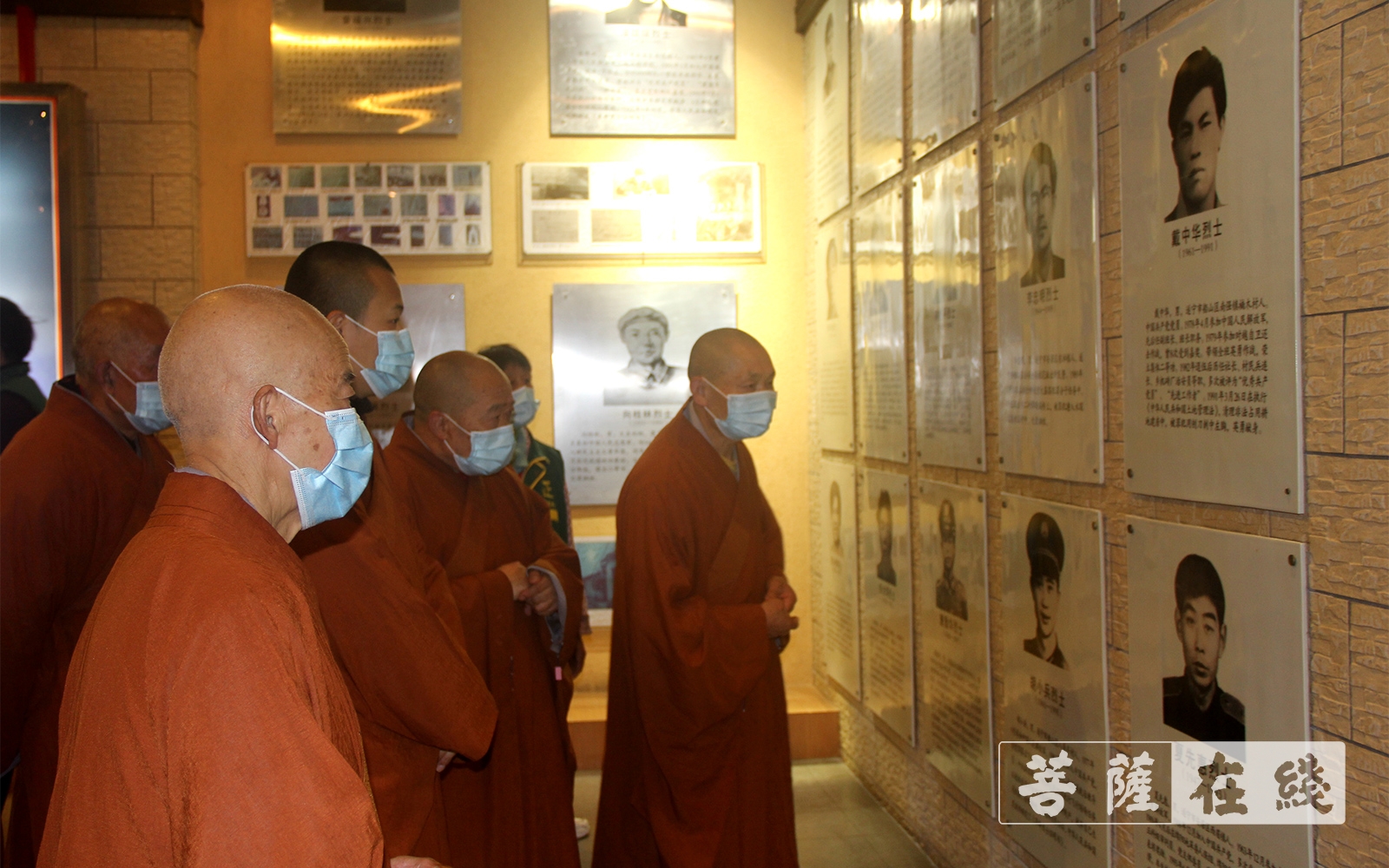 时政-遂宁广德寺开展清明祭英烈活动