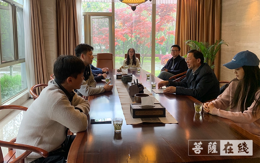 中国宗教-《中国宗教》杂志社社长刘金光一行调研牛首山人文研究院
