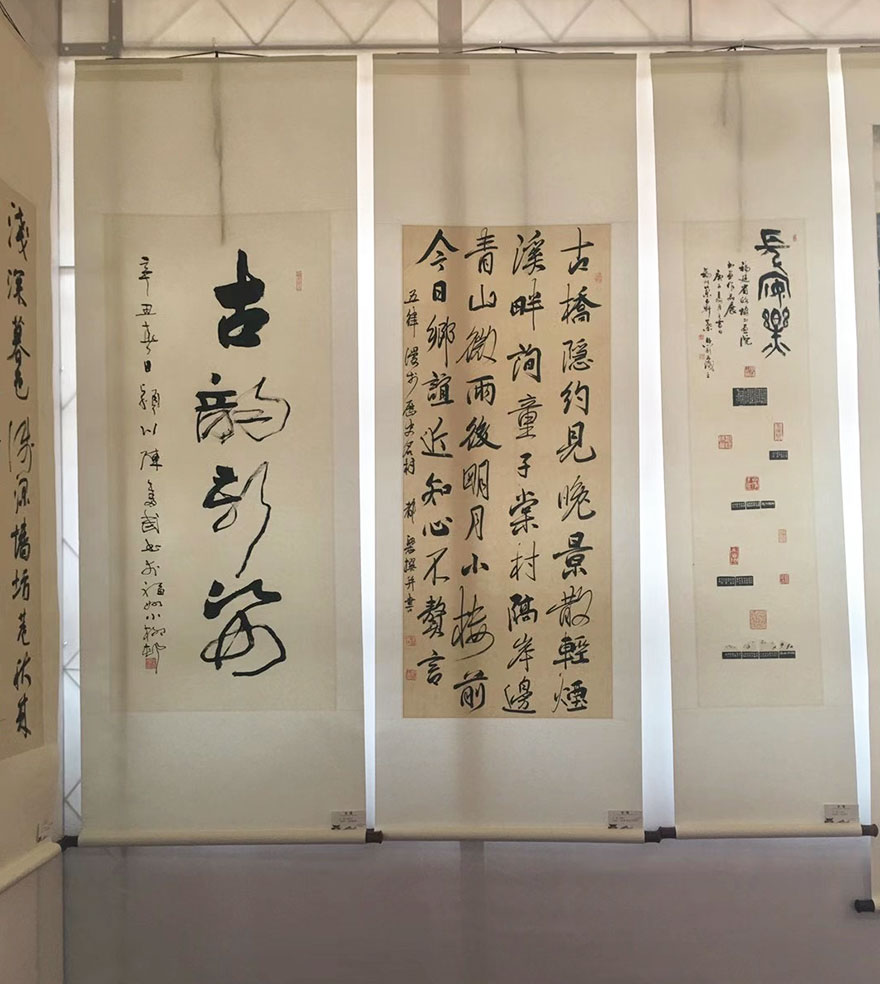 开元寺-助力世遗大会举办 百余件书画影作品在福州开元寺展出