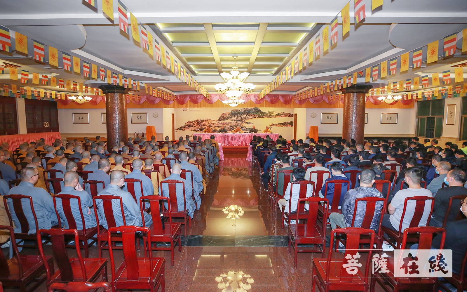 普陀山-普陀山普济禅寺召开五一假期疫情防控和安全工作会议
