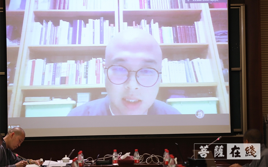 研究生-中国佛学院普陀山学院举行2021届天台学研究生毕业论文云答辩会