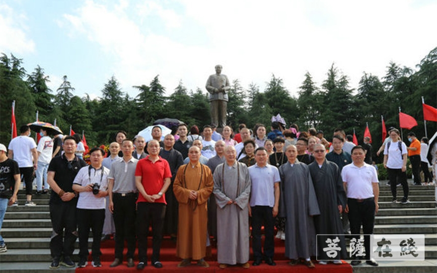 永寿-永寿法师率四川四众弟子前往湖南开展红色教育之行