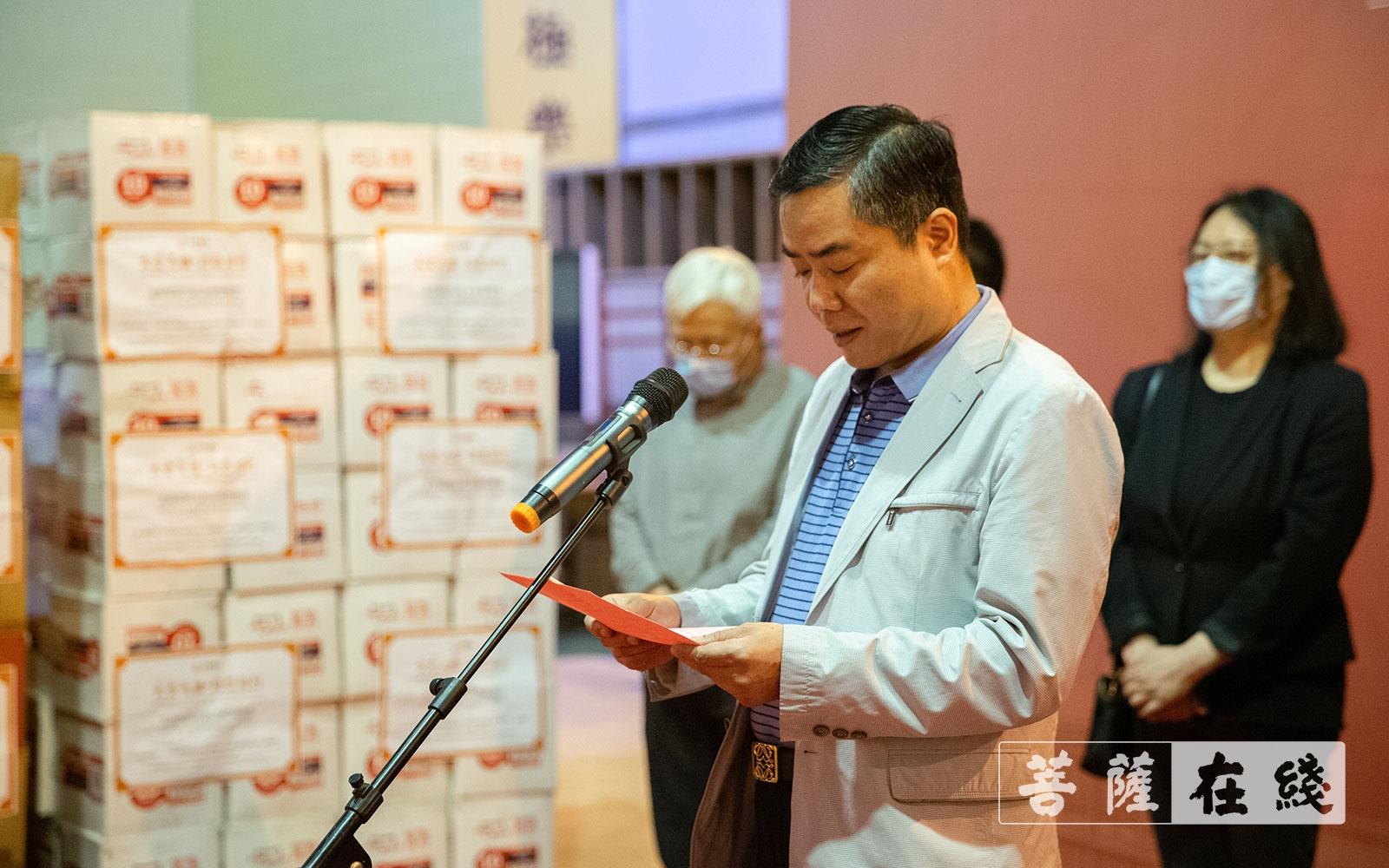慈善-上海玉佛禅寺于佛诞日向“佛陀故乡”尼泊尔捐赠抗疫物资