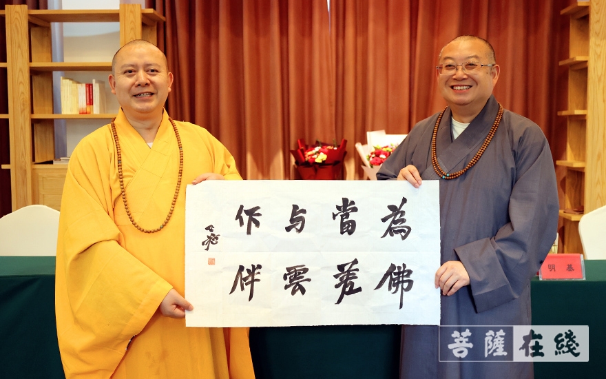 佛教-湖北省佛教协会会长正慈法师一行参访重庆双桂堂