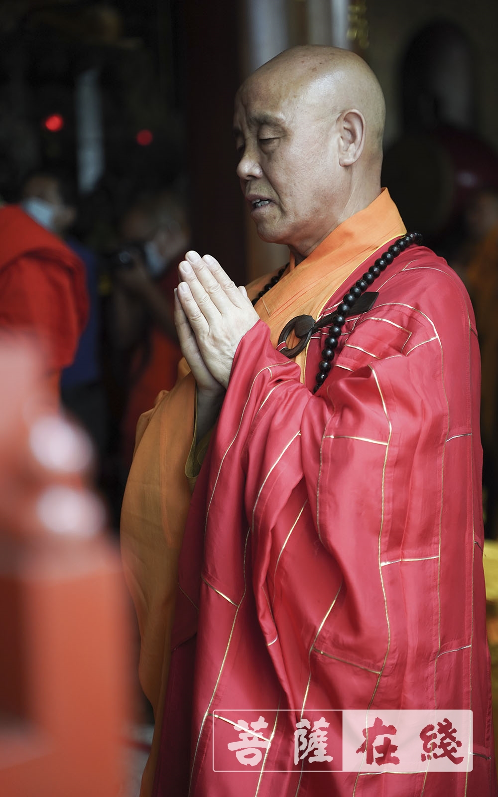 诵经祈福(图片来源:大菩文化 摄影:妙梵)