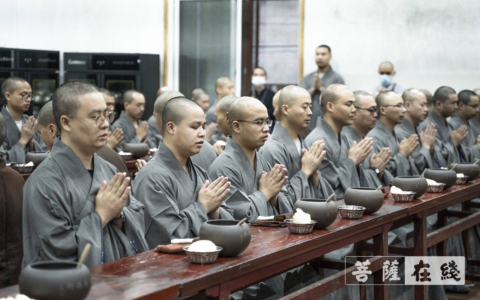 云居山真如禅寺早课图片